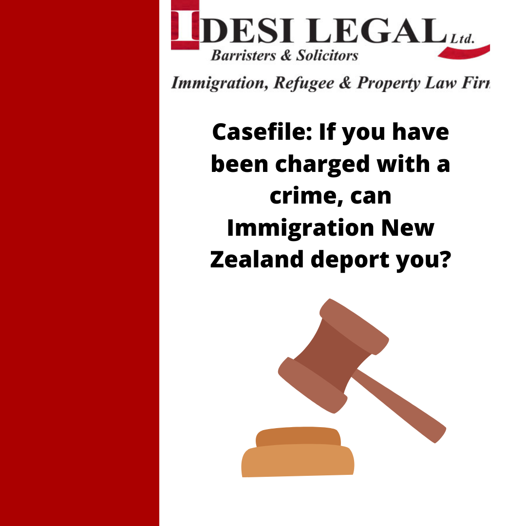 Case file: If you have been charged with a crime, can Immigration New Zealand deport you?